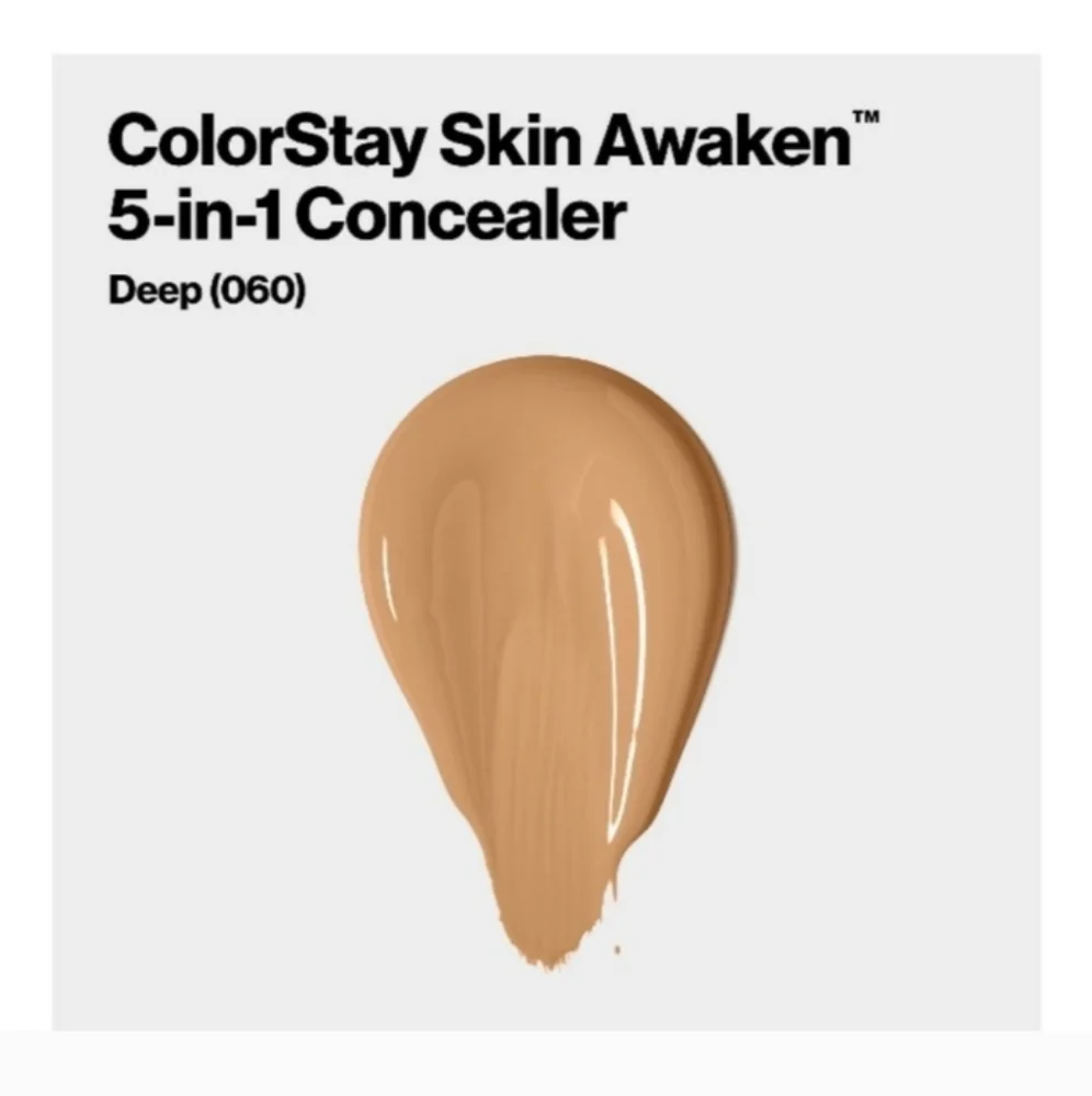 4 x Revlon Skin Awaken Cream Concealer Longwear, 060 Deep
